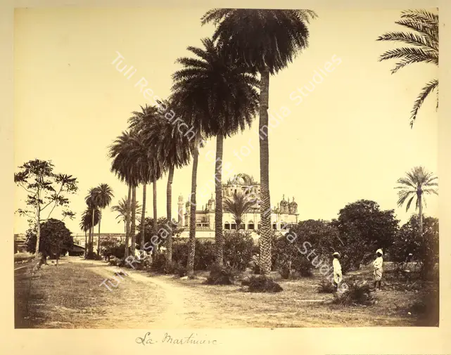 Baker, William (Photographer). La Martiniere, Lucknow. Albumen print pasted on mount, c.1865 | Antiquarian Photograph | Photography | 00115103