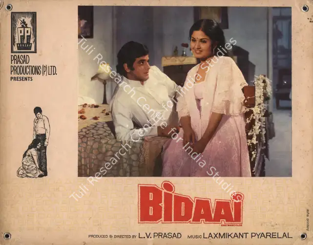 Mistry, Jal (Cinematographer), Bidaai, 1974 | Photographic Still Mounted on Lobby Card | CinemaEducation | 00764740