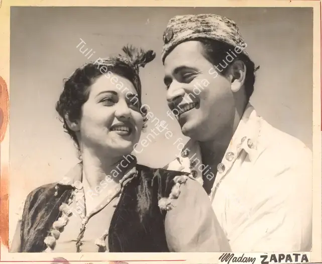 Bhagnari, Gope (Producer), Madam Zappatta, 1962 | Photographic Still Mounted on Lobby Card | CinemaEducation | 00765267