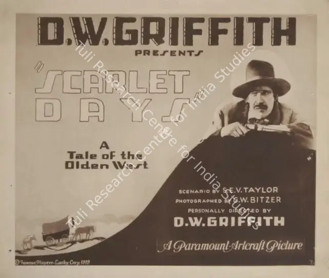 Griffith, D.W. (Director), Scarlet Days, 1919 | Lobby card | CinemaEducation | 00789862