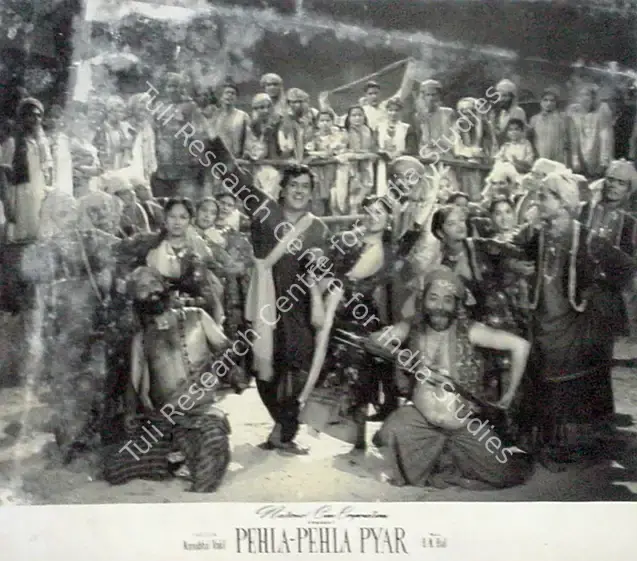 Daljeet (Producer), Pahela Pahela Pyar, 1958 | Lobby Card | CinemaEducation | 00824553