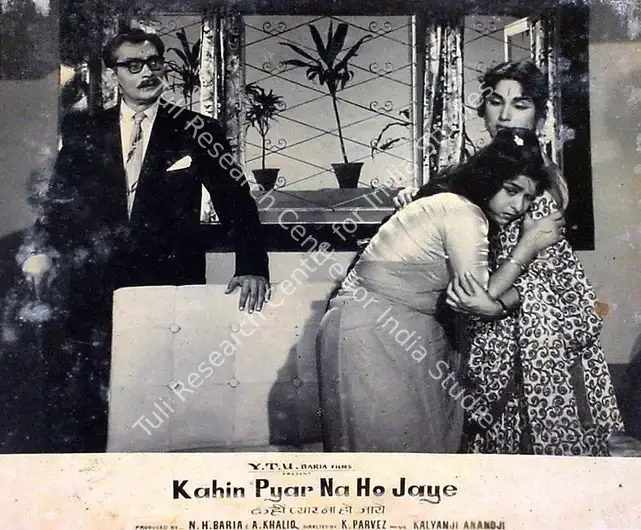 Baria, N.H. (Producer), Kahin Pyar Na Ho Jaye, 1963 | Lobby Card | CinemaEducation | 00818660