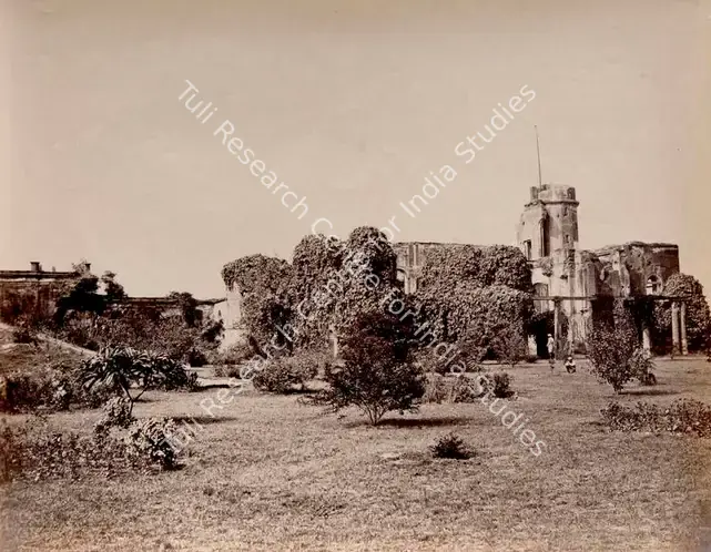Sache, John Edward (Photographer). Residency Ruins, Lucknow - Afghanistan, North West Frontier and Punjab. Seven Views and Portraits. Albumen print, c.1864-1879 | Antiquarian Photograph | Photography | 00116235