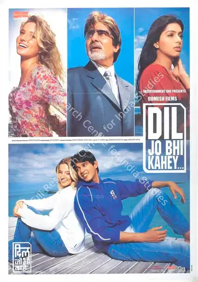 Sharma, Romesh (Producer), Dil Jo Bhi Kahey, 2005 | Full Sheet Poster | CinemaEducation | 00769900