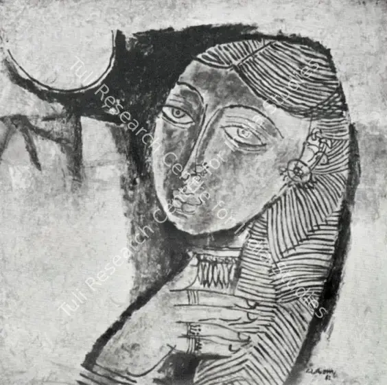 Doss, Anthony (Artist). Portrait. n.d. | Artrends, April 1963 | Painting | FineArts | 00551191