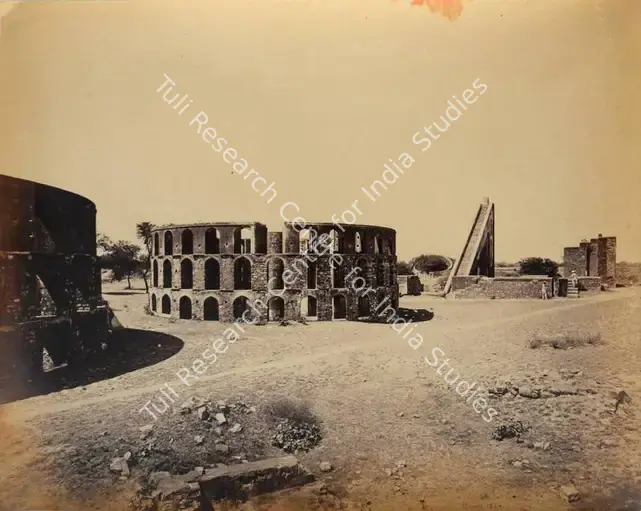 Bourne, Samuel (Photographer). Jay Singh's Observatory, Delhi. Albumen print, Mid 1860s | Antiquarian Photograph | Photography | 00116112