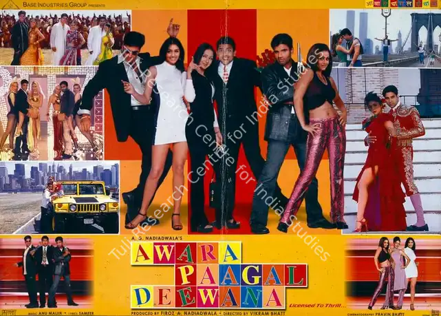Nadiadwala, Firoz A. (Producer), Awara Paagal Deewana, 2002 | Lobby Card | CinemaEducation | 00782732