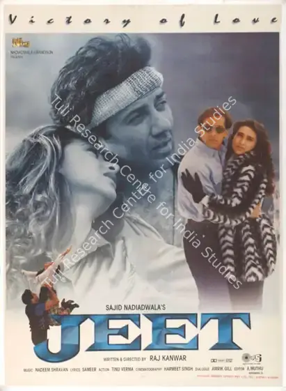 Nadiadwala, Sajid (Producer), Jeet, 1996 | Full Sheet Poster | CinemaEducation | 00768186