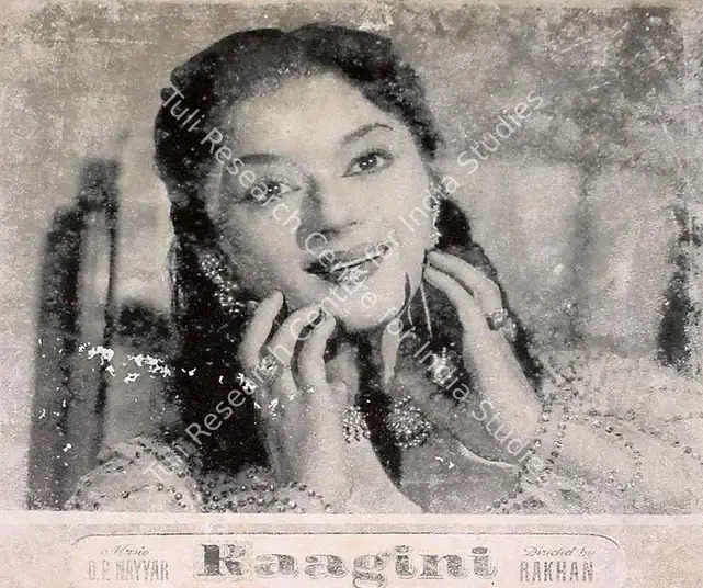 Kumar, Ashok (Producer), Raagini, 1958 | Lobby Card | CinemaEducation | 00825656