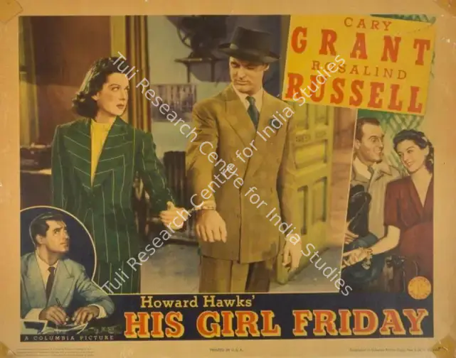Hawks, Howard (Director), His Girl Friday, 1940 | Lobby Card | CinemaEducation | 00790144
