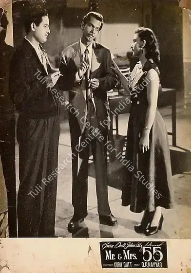 Murthy, V.K. (Cinematographer), Mr And Mrs 55, 1955 | Lobby Card | CinemaEducation | 00820508
