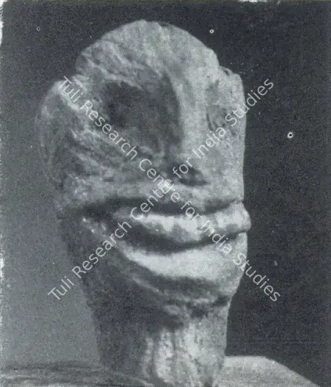 Bhagat, Dhanraj (Artist). Laughing Face. Terracotta, 1960 | Marg, December 1962 | Sculpture | FineArts | 00674820