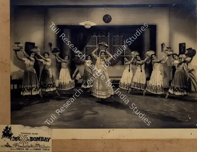 Thakkar, C.M. (Producer), Mr X In Bombay, 1964 | Photographic Still Mounted on Lobby Card | CinemaEducation | 00765352