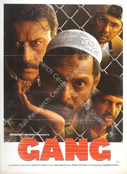 Khan, Mazhar (Producer), Gang, 2000 | Full Sheet Poster | CinemaEducation | 00768817