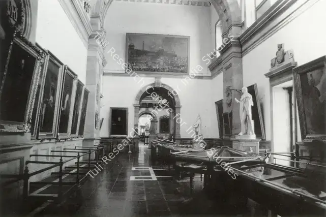 Johnston and Hoffmann (Photographer). The Portrait Gallery of the Victoria Memorial Halll. 1922 | Contemporary Photograph, Marg, December 1997 | Photography | 00513001