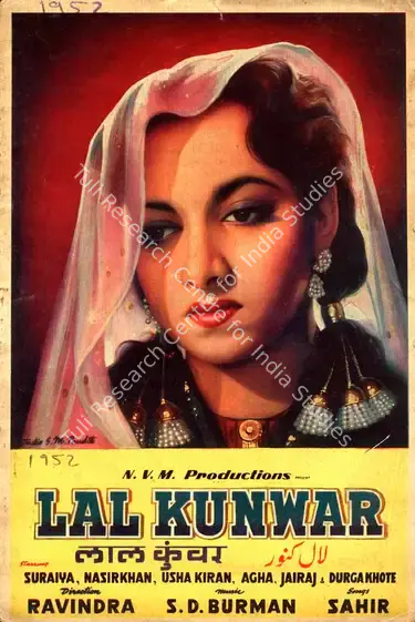 Mungrey, N.V. (Producer), Lal Kunwar, 1952 | Song-Synopsis Booklet | CinemaEducation | 00778611