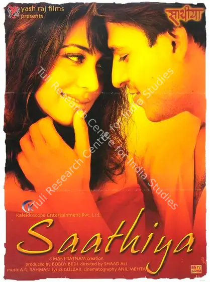 Bedi, Bobby (Producer), Saathiya, 2002 | Full Sheet Poster | CinemaEducation | 00769305