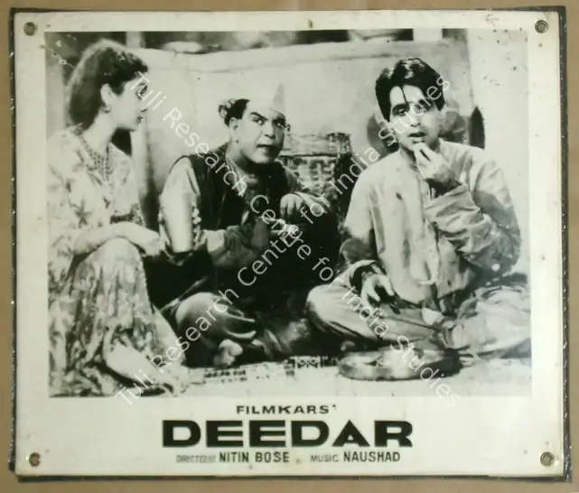Bose, Nitin (Cinematographer), Deedar, 1951 | Lobby Card | CinemaEducation | 00811361