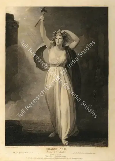 Romney, After George (Artist). Troilus and Cressida -  Act II, Scene II. 1795 | Aquatint | PopCulture | 00092203