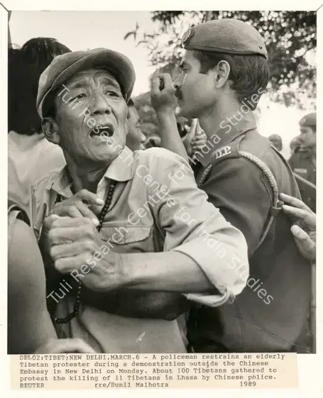 Malhotra, Sunil (Photographer). Del02: Tibet; New Delhi, March.6. Photographic Print, 1989 | Contemporary Photograph | Photography | 00114782