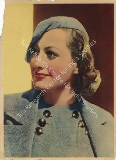 Nestle (Sponsor), Stars of the Silver Screen: Joan Crawford | Trading Card, 1930s | CinemaEducation | 00800366