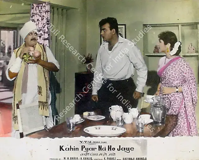 Baria, N.H. (Producer), Kahin Pyar Na Ho Jaye, 1963 | Lobby Card | CinemaEducation | 00818669