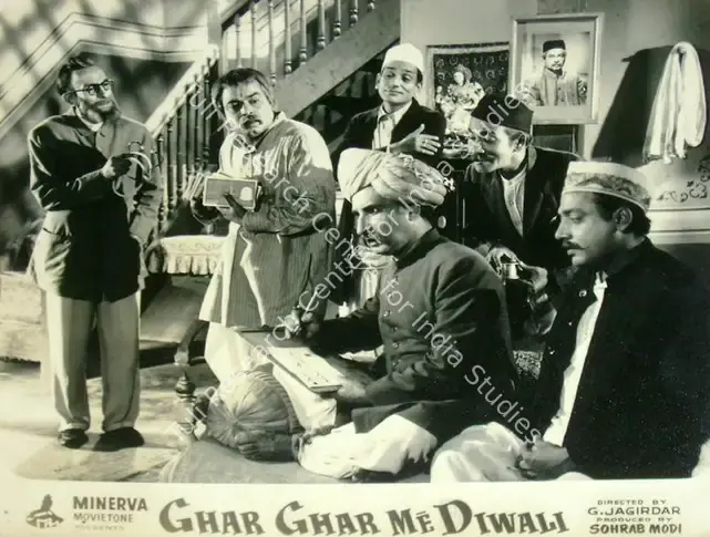 Modi, Sohrab (Producer), Ghar Ghar Me Diwali, 1955 | Lobby Card | CinemaEducation | 00816690