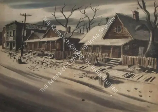Capra, Frank (Producer), It's A Wonderful Life, 1946 | Set Design Painting | CinemaEducation | 00790097