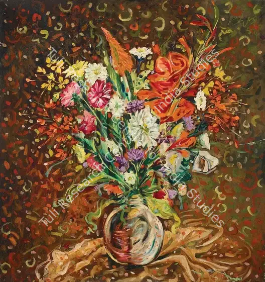 Bhaskaran, R.B. (Artist). Untitled. Oil on canvas, 1984 | Painting | FineArts | 00355989