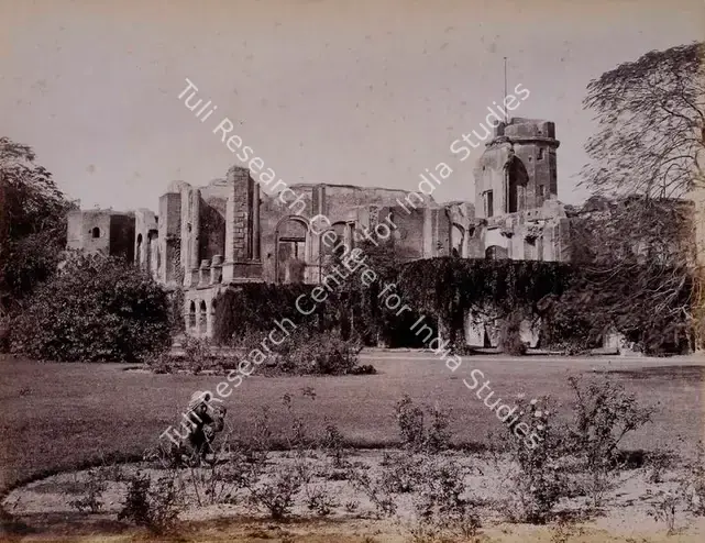 Unknown (Photographer). Residency Scene of the Mutiny, Lucknow - From the album 'India China and Australia'. Albumen print pasted on mount, n.d. | Antiquarian Photograph | Photography | 00115428