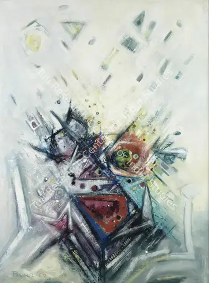 Parvez, Ahmed (Artist). Untitled (Still Life). Oil on canvas, 1962 | Painting | FineArts | 00900087