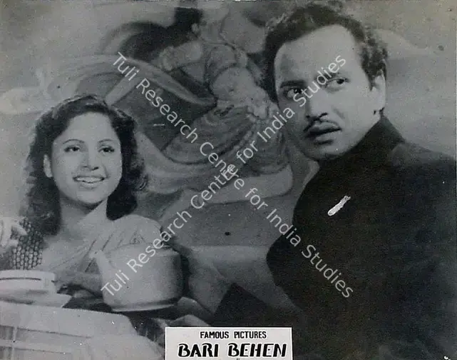 Kashyap, D.D. (Producer), Badi Bahen, 1949 | Lobby Card | CinemaEducation | 00810046
