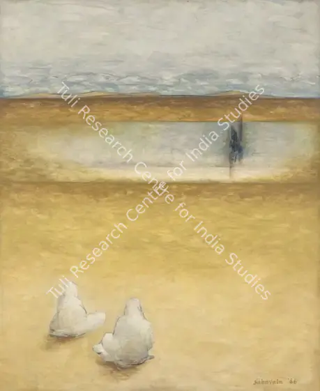 Sabavala, Jehangir (Artist). Mirage. Oil on canvas, 1966 | Painting | EconomicsArt | 00872001