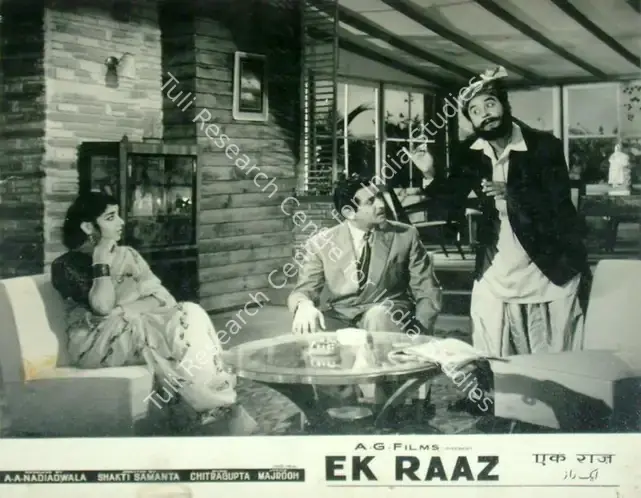 Nadiadwala, A.A. (Producer), Ek Raaz, 1963 | Lobby Card | CinemaEducation | 00816288