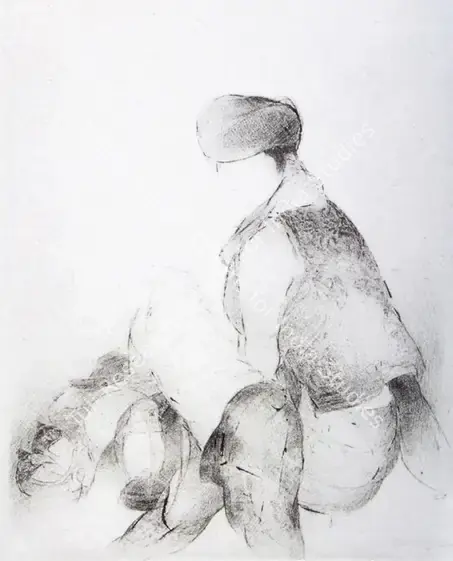 Solanki, Vrindavan (Artist). Untitled. Acrylic on canvas, n.d. | Painting | FineArts | 00372053