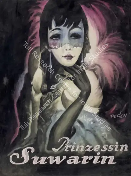 Degen, Kurt (Designer), Princess Suwarin, 1922 | Poster | CinemaEducation | 00795489