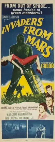 Alperson, Jr., Edward L. (Producer), Invaders from Mars, 1953 | Poster | CinemaEducation | 00790373