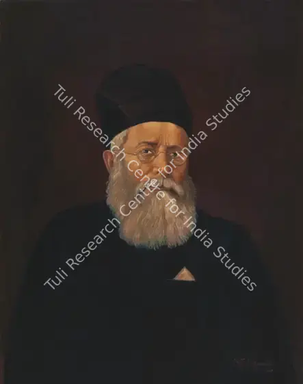Pithawala, M.F. (Artist). Portrait. Oil on paper pasted on board, 1926 | Painting | FineArts | 00332023