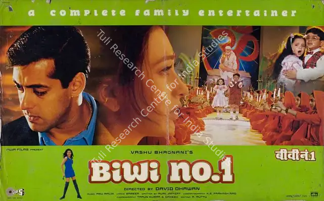 Rao, K. S. Prakash (Cinematographer), Biwi No 1, 1999 | Lobby Card | CinemaEducation | 00783084