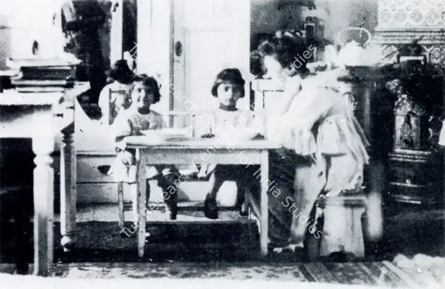 Khanna, Krishen (Photographer). Mother and Children in Hungary. 1918 | Contemporary Photograph, Marg, March 1972 | Photography | 00513008