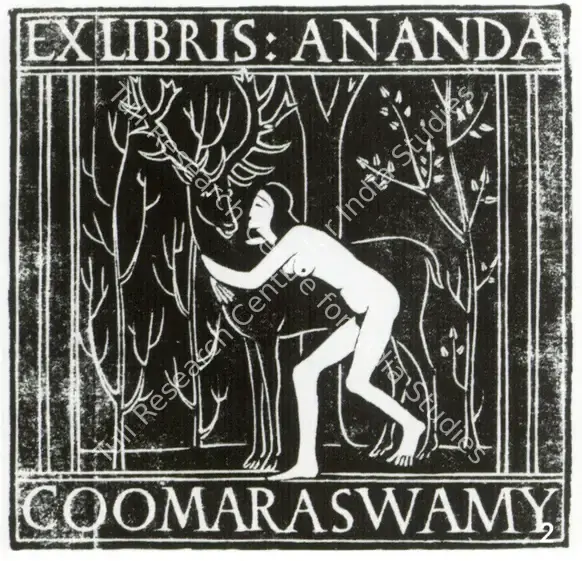 Gill, Eric (Artist). Girl with Deer. Wood Engraving, 1920 | Marg, December 2022 - March 2023 | Graphic Art | FineArts | 00675319
