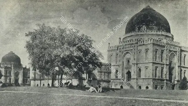 Unknown (Photographer). Lodi Tombs. 1492 | Contemporary Photograph, Marg, January 1947 | ArcHeritage | 00512921