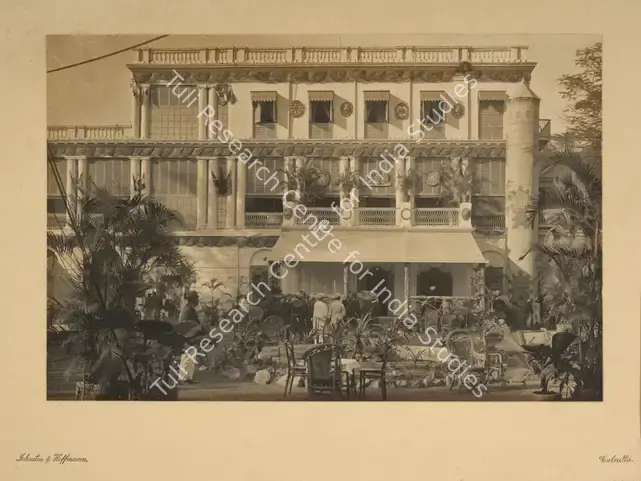 Studio Johnston & Hoffmann (Photographic Studio). A Monument, Calcutta. Albumen print pasted on mount, n.d. | Antiquarian Photograph | Photography | 00114949