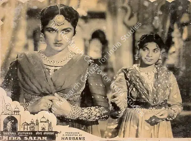 Harbans (Producer), Mera Salam, 1957 | Lobby Card | CinemaEducation | 00820268