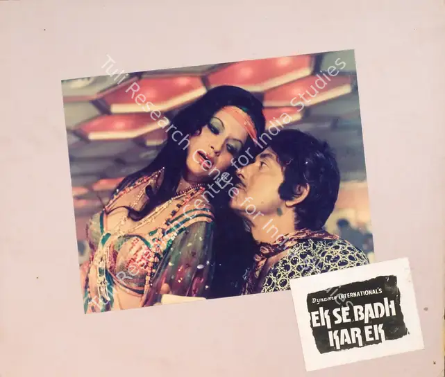 Sadanah, Brij (Producer), Ek Se Badh Kar Ek, 1976 | Photographic Still Mounted on Lobby Card | CinemaEducation | 00764947