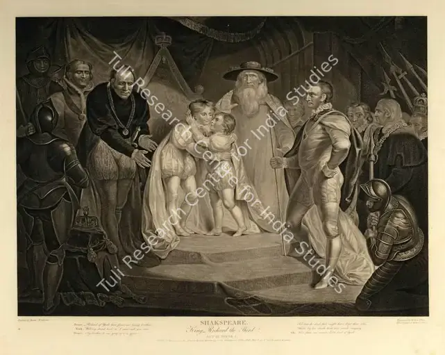 Northcote, After James (Artist). King Richard the Third -  Act III, Scene I. 1791 | Aquatint | PopCulture | 00092176