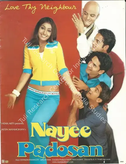 Mahmohan, Nitin (Producer), Nayee Padosan, 2003 | Song-Synopsis Booklet | CinemaEducation | 00781288