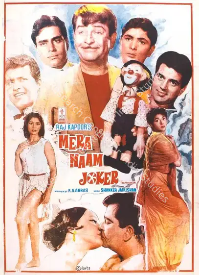 Kapoor, Raj (Producer), Mera Naam Joker, 1970 | Full Sheet Poster | CinemaEducation | 00766362