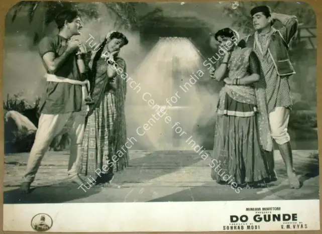Modi, Sohrab (Producer), Do Gunde, 1959 | Lobby Card | CinemaEducation | 00811944