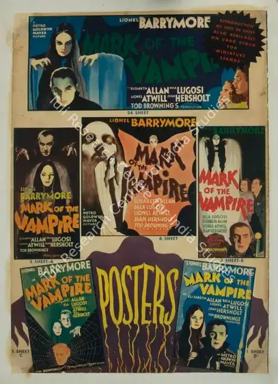 Browning, Tod (Producer), Mark of the Vampire, 1935 | Poster | CinemaEducation | 00790510